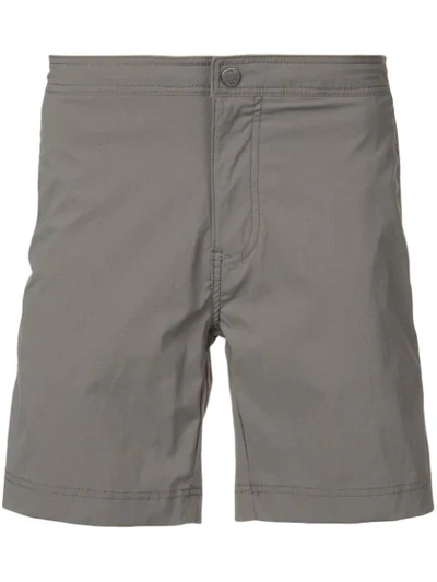 Shop Onia Calder 7.5” Swim Shorts In Grey