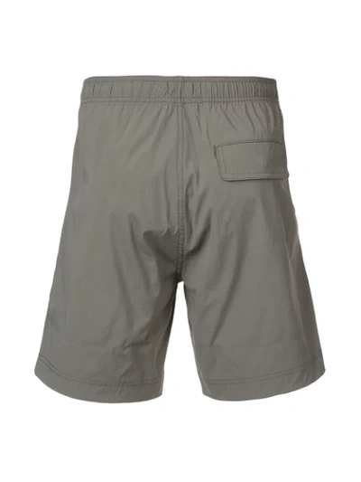 Shop Onia Calder 7.5” Swim Shorts In Grey