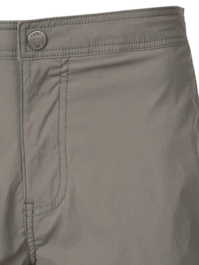 Shop Onia Calder 7.5” Swim Shorts In Grey