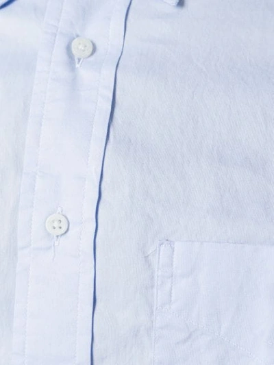 Shop Gitman Vintage Zephyr Oxford Shirt In Blue