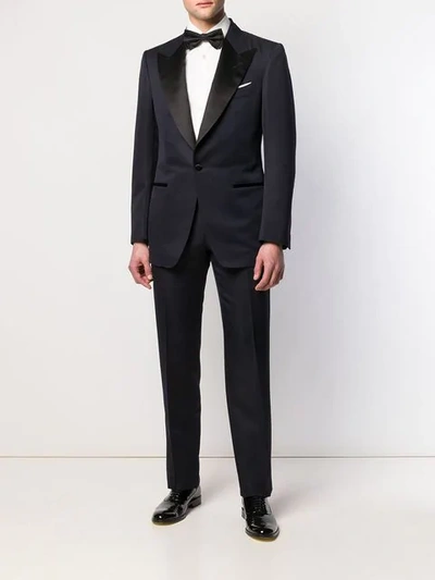 TOM FORD TWO-PIECE TUXEDO SUIT - 蓝色