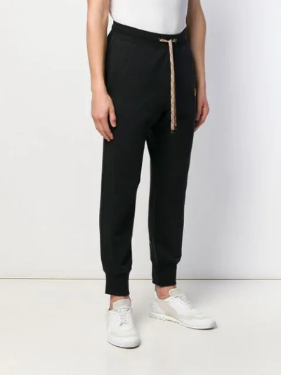 Shop Vivienne Westwood Endangered Species Track Trousers In Black