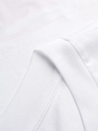 Shop Maison Margiela Fashion Choice T-shirt In White