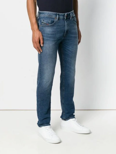 Shop Diesel Thommer Jeans In Blue