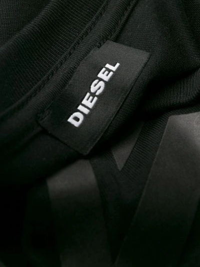 Shop Diesel 3d Print T-shirt In Black