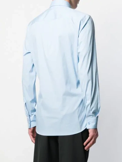 Shop Givenchy Smart Shirt In Blue