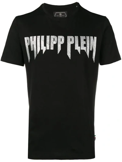 Shop Philipp Plein Rock T-shirt In Black