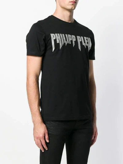 Shop Philipp Plein Rock T-shirt In Black