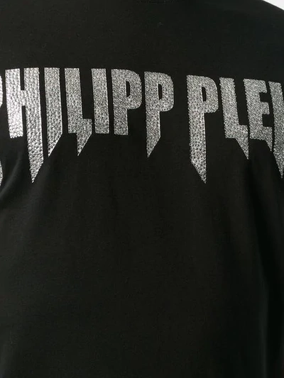 Shop Philipp Plein Rock T-shirt In Black