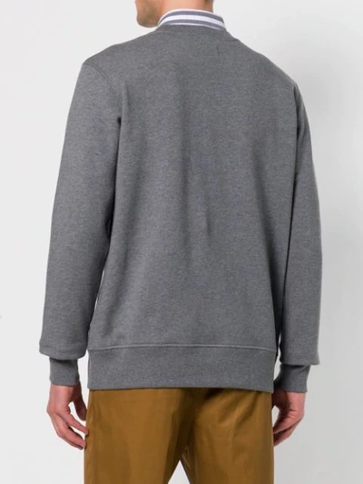 Shop Vivienne Westwood Man Criminal Banker Giants Sweatshirt - Grey