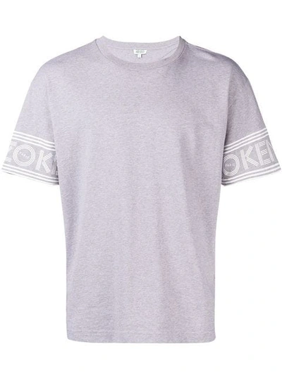 Shop Kenzo Print T-shirt In Grey
