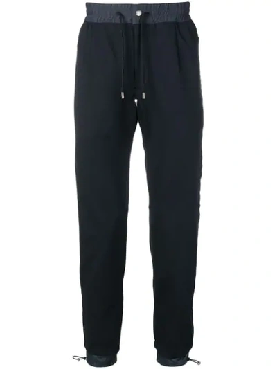 Shop Parajumpers Drawstring Waist Trousers In Blue