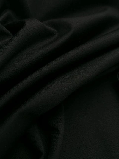 PRADA V-NECK T-SHIRT - 黑色