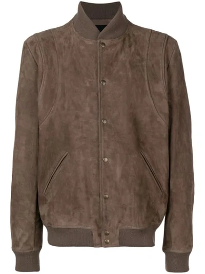 Shop Salvatore Santoro Button In Brown