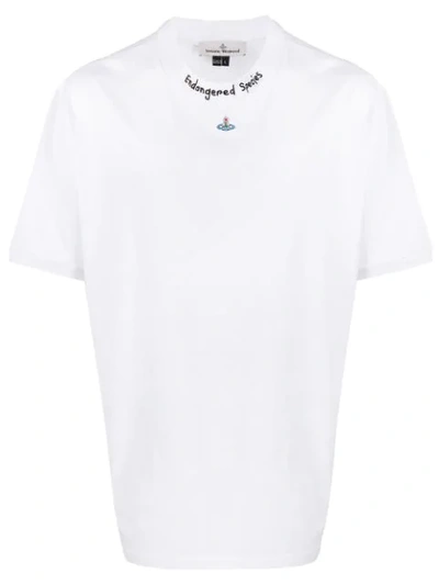 Shop Vivienne Westwood Endangered Species T-shirt In White