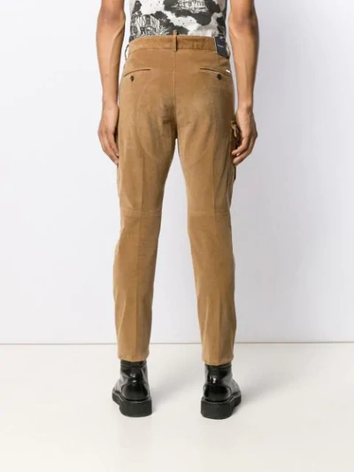 Shop Dsquared2 Multi-pocket Trousers In Brown