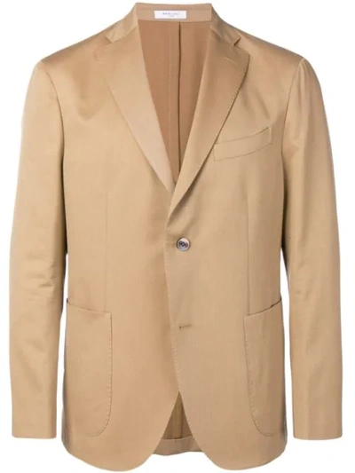 Shop Boglioli Tailored Blazer In Neutrals