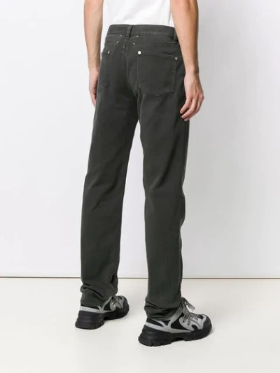 Shop Maison Margiela Classic Slim-fit Jeans In Grey
