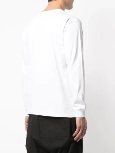 YOHJI YAMAMOTO WHITE LOGO TOP - 白色