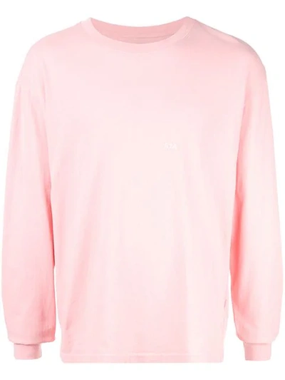 Shop Rta Self Portrait Sweatshirt In Pink