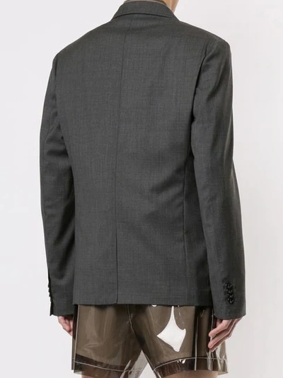 Shop N°21 Slim Suit Jacket In Grey