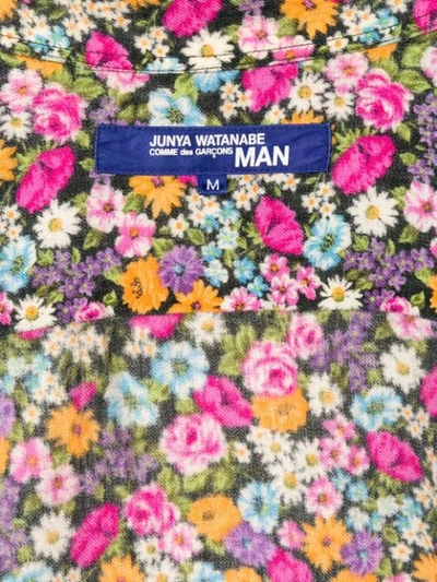 Pre-owned Junya Watanabe Floral Shirt In Pink