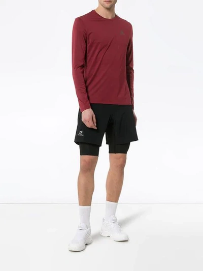 Shop Salomon Performance Top In Red