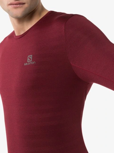 Shop Salomon Performance Top In Red