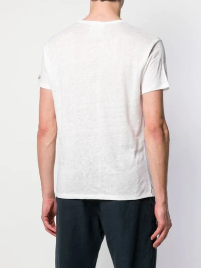 Shop Mc2 Saint Barth Chest Pocket T-shirt In White