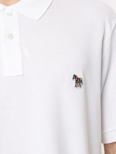 Shop Ps By Paul Smith White Polo Top