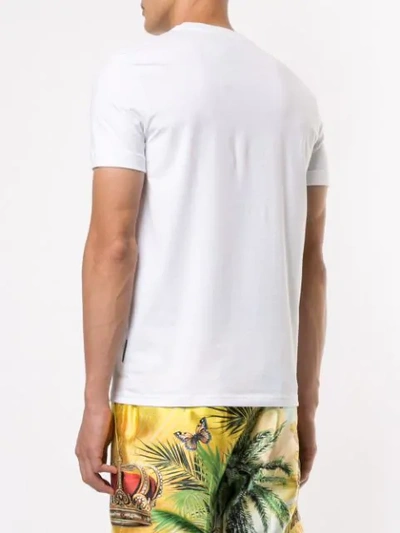 Shop Dolce & Gabbana Round Neck T In W0800 Optical White