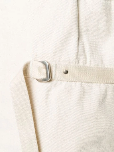 Rick Owens Drkshdw Layered Track Shorts In Neutrals