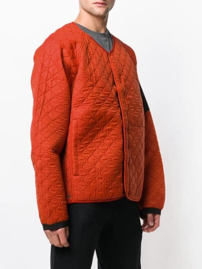 Shop Nemen Guard Liner Longsleeve Jacket In Red