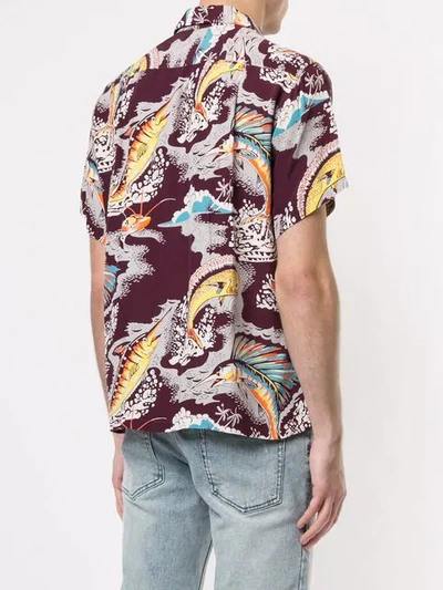 Pre-owned Fake Alpha Vintage Hawaiian Print Shirt In Multicolour
