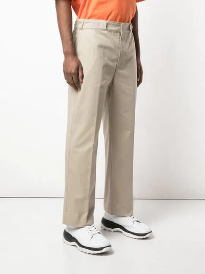 ADAPTATION 直筒长裤 - 棕色