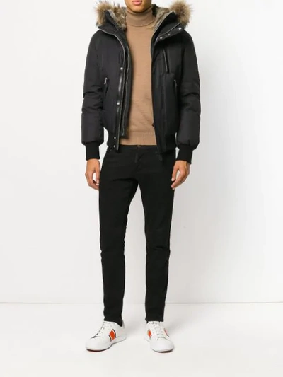 连帽飞行员夹克