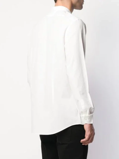 Shop John Varvatos Classic Plain Shirt In White