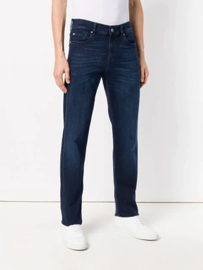 Shop 7 For All Mankind Standard Slim-fit Jeans - Blue
