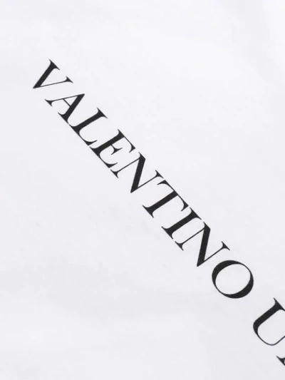 VALENTINO VU UFO PRINT T-SHIRT - 白色