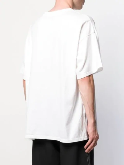 Shop Facetasm Face T-shirt - White