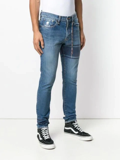 Shop Mastermind Japan Skinny Jeans In Blue