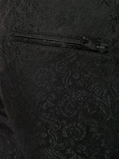 Shop Dolce & Gabbana Baroque-print Track Pants In Black