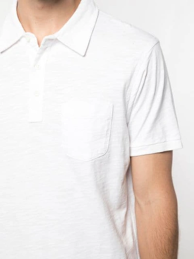 Shop Alex Mill Rugby Polo Shirt In White