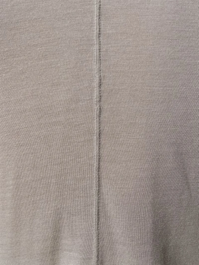 Shop Rick Owens Deconstructed T In Grey