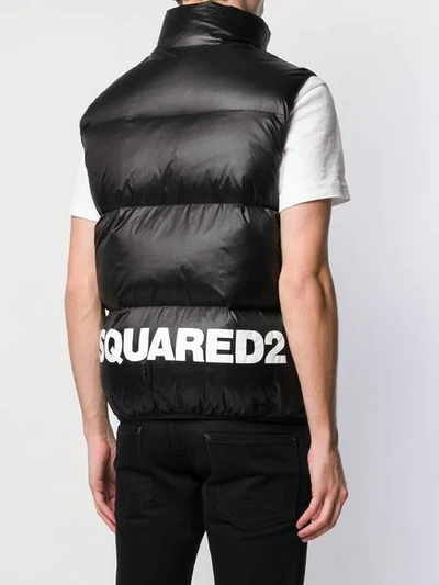 Shop Dsquared2 Padded Waistcoat In 900