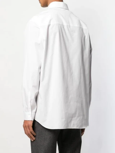 Shop N°21 Photographic Print Shirt In White