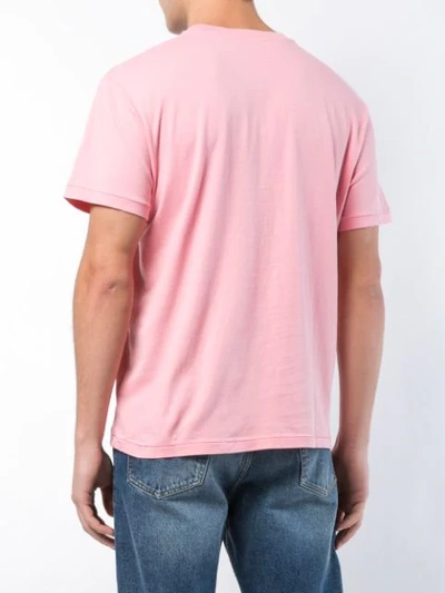 Shop Holiday Logo Print T-shirt In Pink