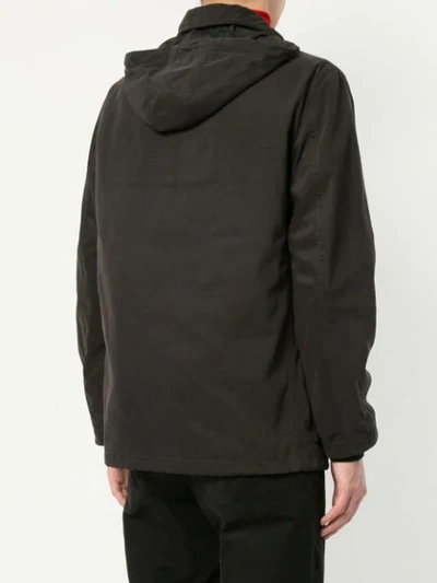 Shop Cerruti 1881 Kapuzenjacke Im Utility-look In Black