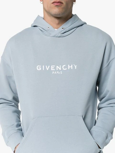 Baby blue givenchy hoodie clearance