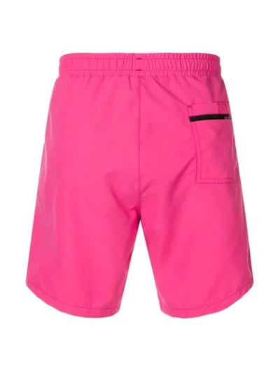 Shop Hugo Boss Swimming Trunks In Pink